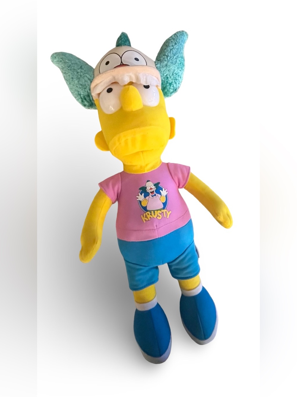 Official Universal Studios Bart Simpson Dressed as Krusty the Clown Plush